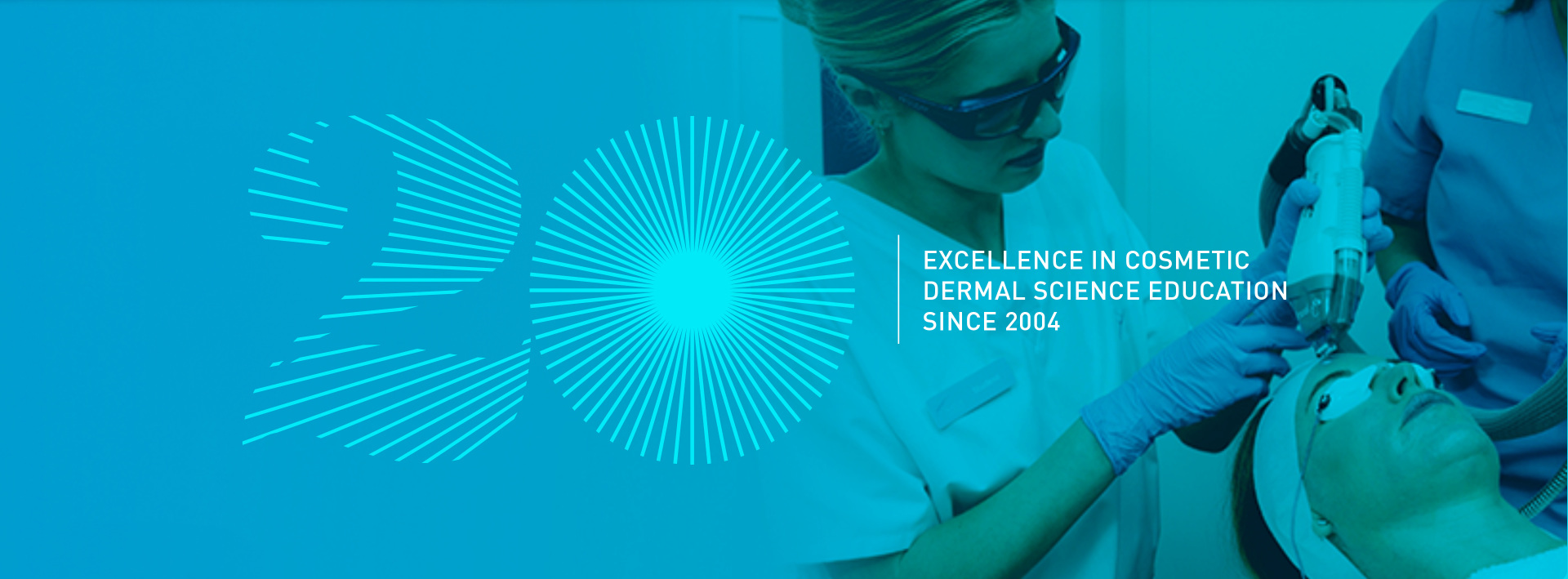 20 years - Excellence in Cosmetic Dermal Science Education since 2004